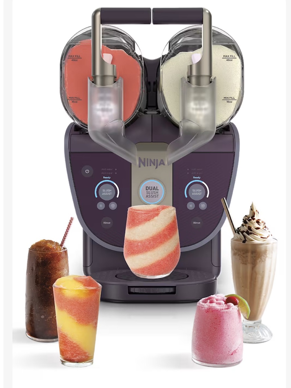Ninja™ SLUSHi™ Twist Slushie Machine in Purple, 10+ Servings